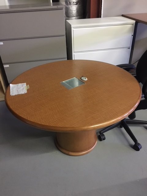 Krug 48 Round Meeting Room Table Kdr Installations Inc Krug 48 Round Meeting Room Table, Round Meeting Room Table