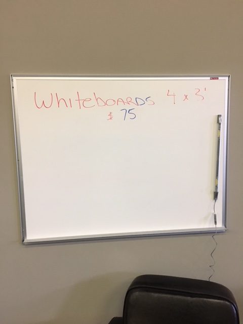 White Boards – 4′ x 3′ – KDR Installations Inc.