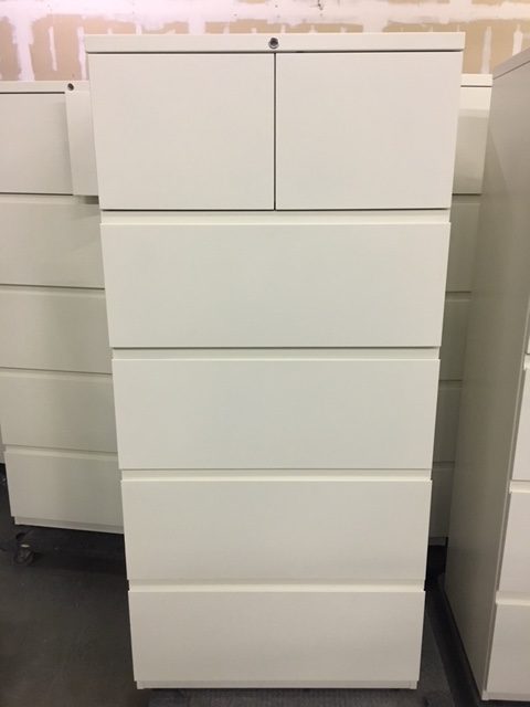 Haworth 5 High Filing Cabinet New Kdr Installations Inc