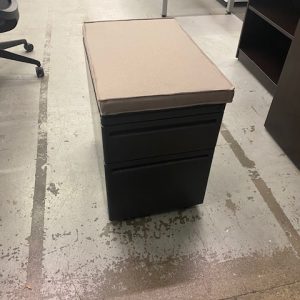 Haworth Mobile Pedestal with Cushion Top - $75.00 ea.