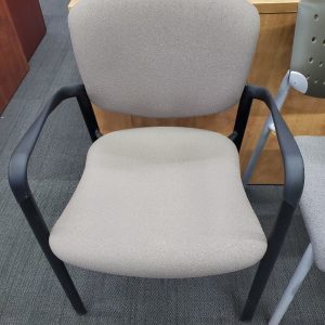 Haworth Guest Chair - Beige - 18"H (to the seat) x 18"W x 18"D - $50.00 ea. - QTY 14