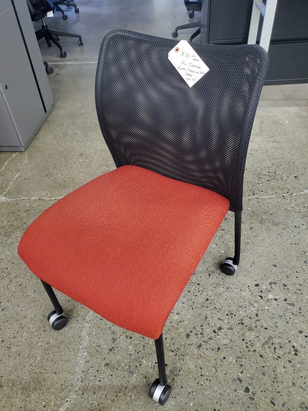 All Seating Stackable Guest/Meeting Room Chairs - $50.00 each - QTY 8 - Image 2