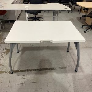 42"x 30" White Tables with Legs - $125.00 ea. - QTY 3