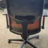 HON Fully Adjustable Task Chair - Orange Fabric Seat, Black Mesh Back - $295.00 ea. - QTY 3 - Image 3