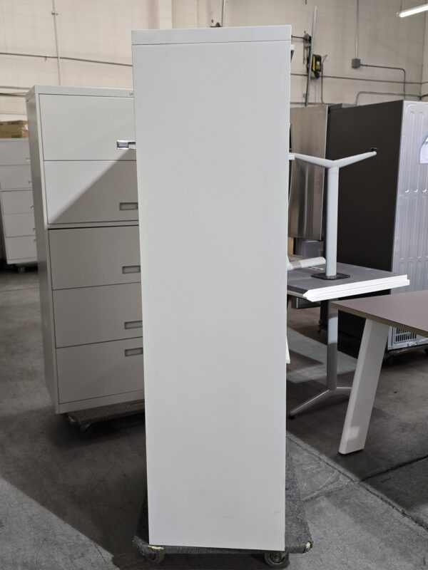 Allsteel 5 High File Cabinet - Lt. Grey - 36"W x 18"D x 65"H - $125.00 ea. - QTY 4 - Image 3