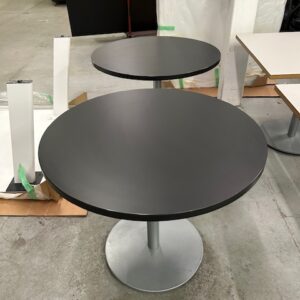 36" Round Tables (minor scratches on one) - $125.00 ea. - QTY 2