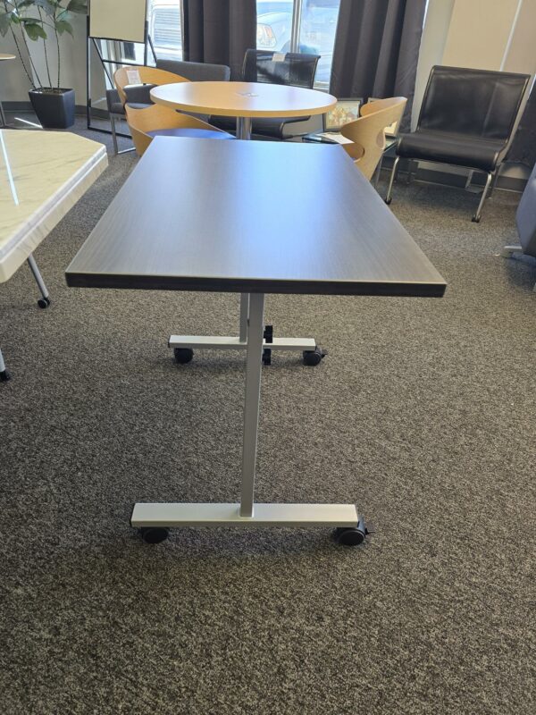 36"W x 22"D Table - Manual Height Adj. - Grey - $40.00 ea. - QTY 2 - Image 2