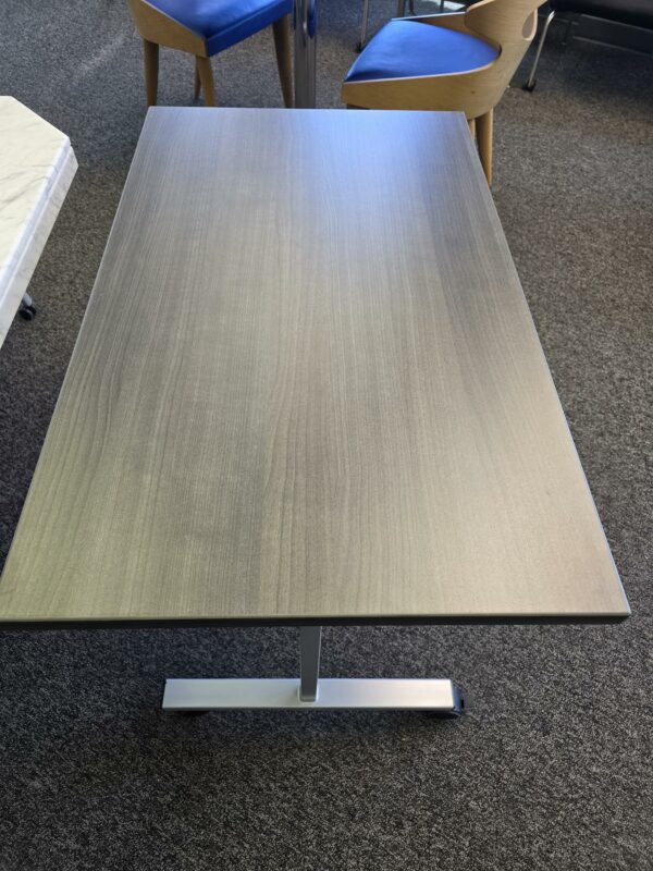 36"W x 22"D Table - Manual Height Adj. - Grey - $40.00 ea. - QTY 2 - Image 3