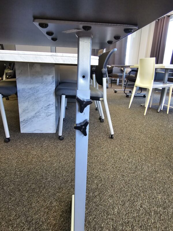 36"W x 22"D Table - Manual Height Adj. - Grey - $40.00 ea. - QTY 2 - Image 4