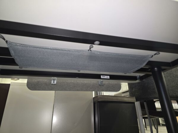 Ikea Desk - 46.6" x 31.5"  Includes privacy panel and reversible tack board/whiteboard and cable management mesh panel- CLEARANCE $75.00 ea. - QTY 1 - Image 5