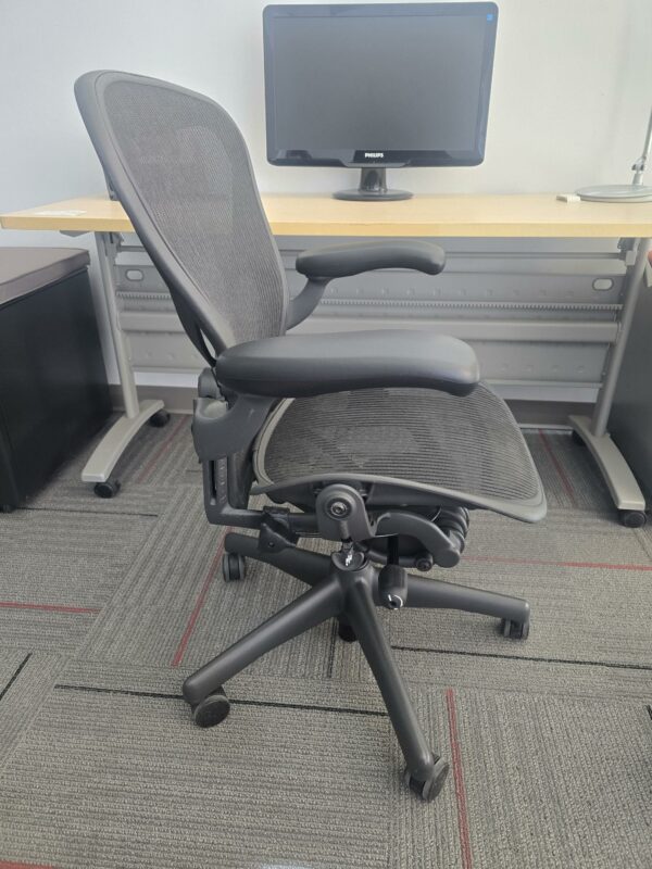 Herman Miller Aeron Classic with Posture Fit Lumbar Support - Size B - $650.00 each - QTY 8 - Image 4